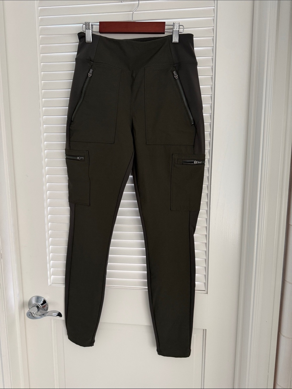 Athleta Olive Green Cargo Joggers